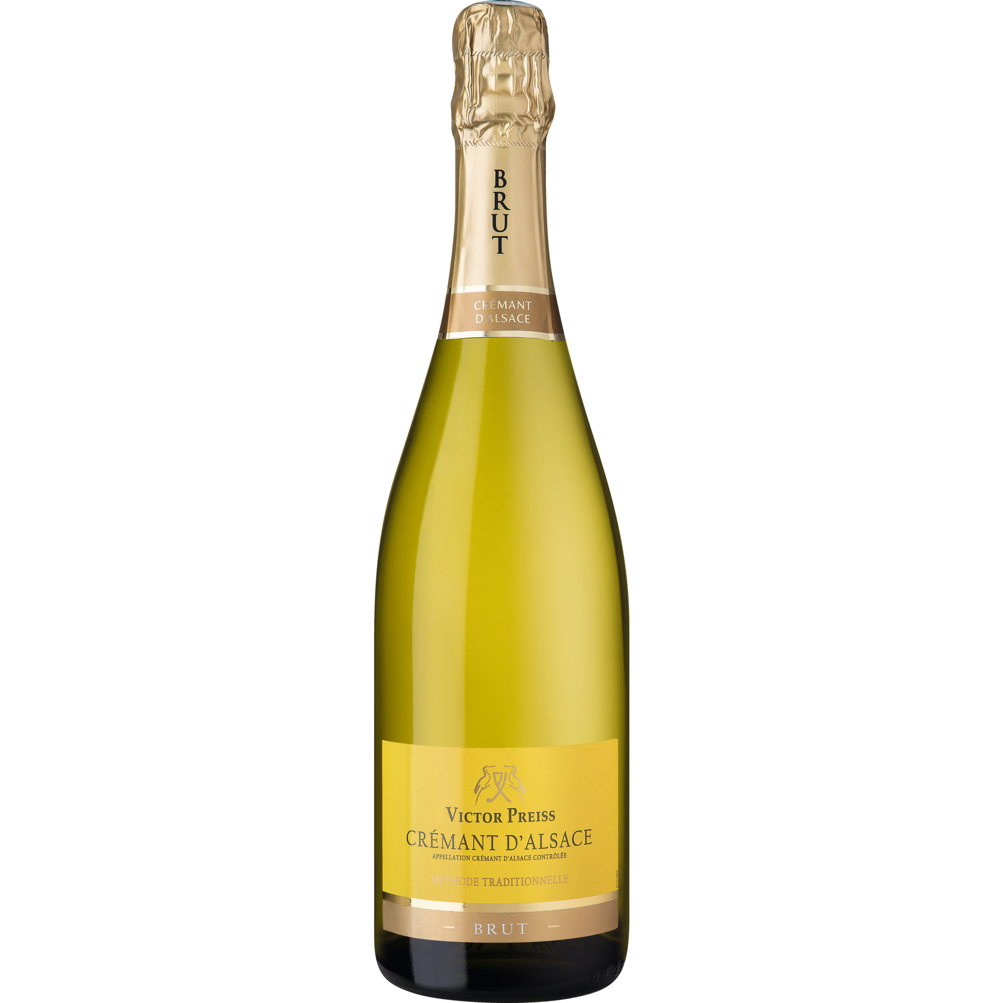 Victor Preiss Crémant, Brut, Crémant d'Alsace AOP, Elsass, Schaumwein