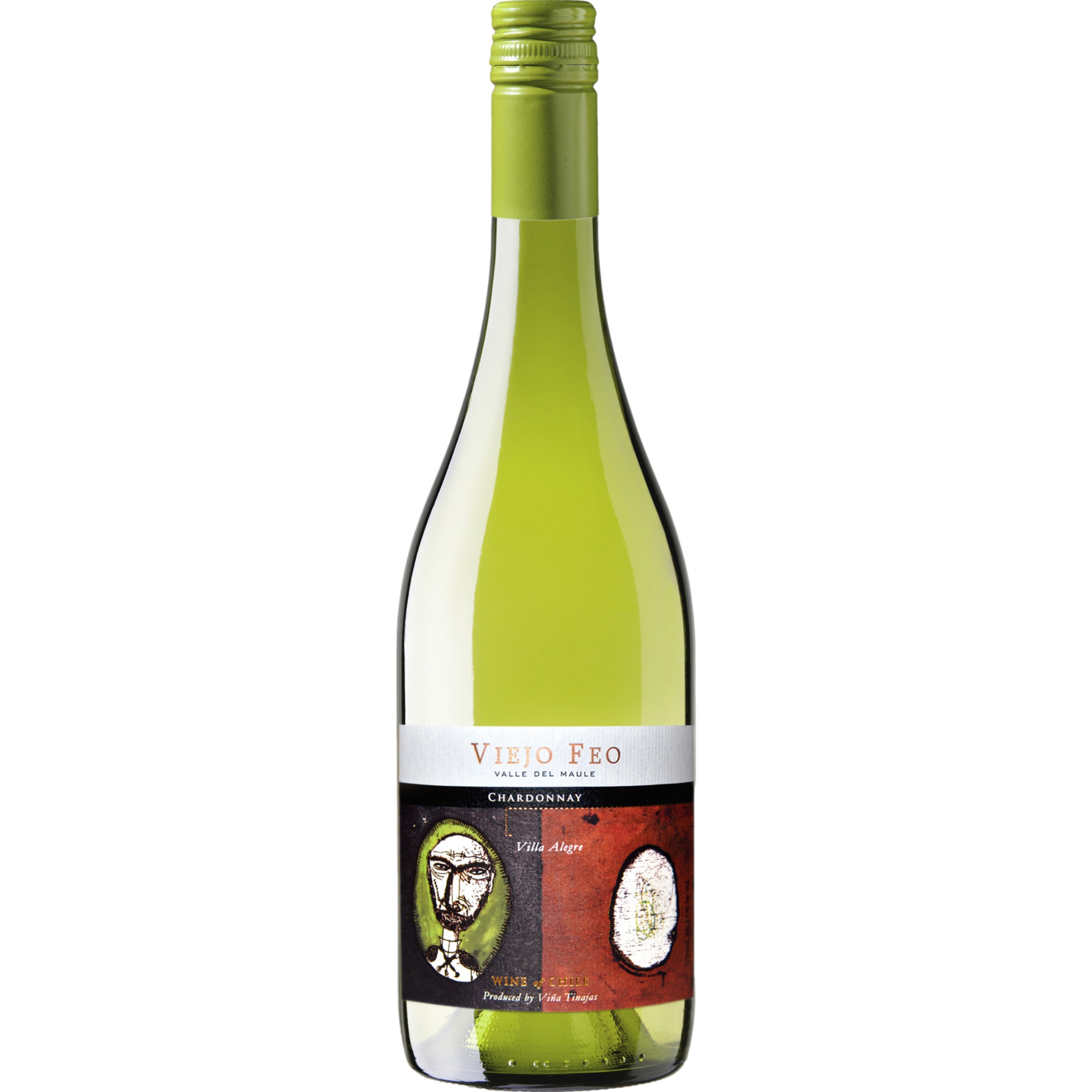 Viejo Feo Chardonnay, Valle de Maule, Valle Central, 2024, Weißwein