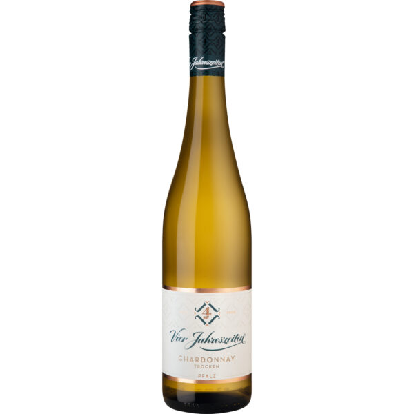 Vier Jahreszeiten Chardonnay, Trocken, Pfalz, Pfalz, 2024, Weißwein