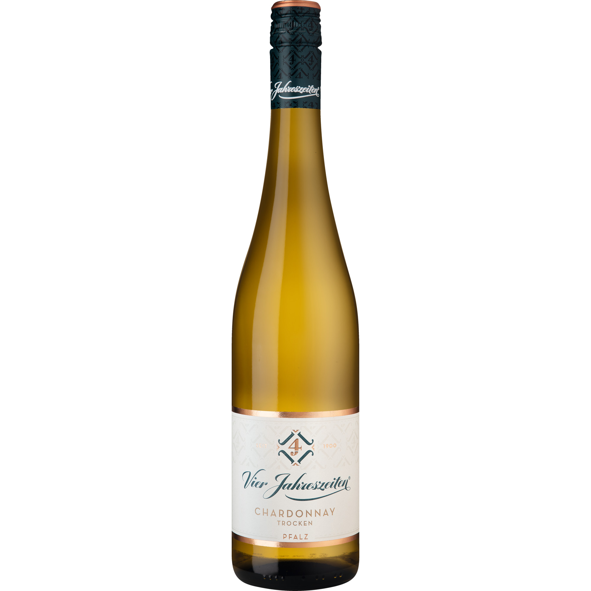 Vier Jahreszeiten Chardonnay, Trocken, Pfalz, Pfalz, 2024, Weißwein