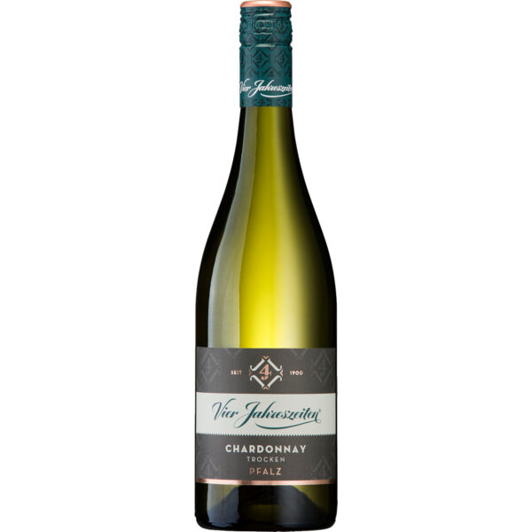 Vier Jahreszeiten Chardonnay trocken , Trocken, Pfalz, Pfalz, 2025, Weißwein