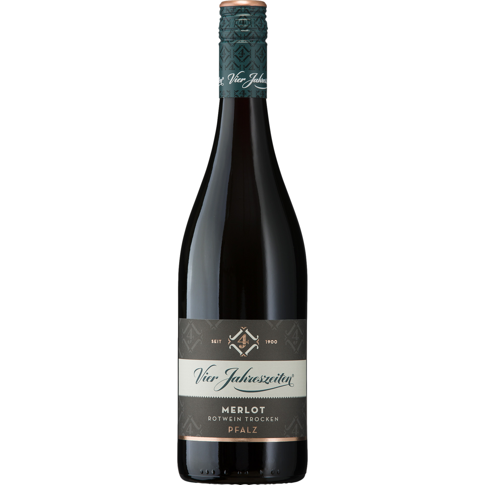 Vier Jahreszeiten Merlot, Trocken, Pfalz, Pfalz, 2024, Rotwein