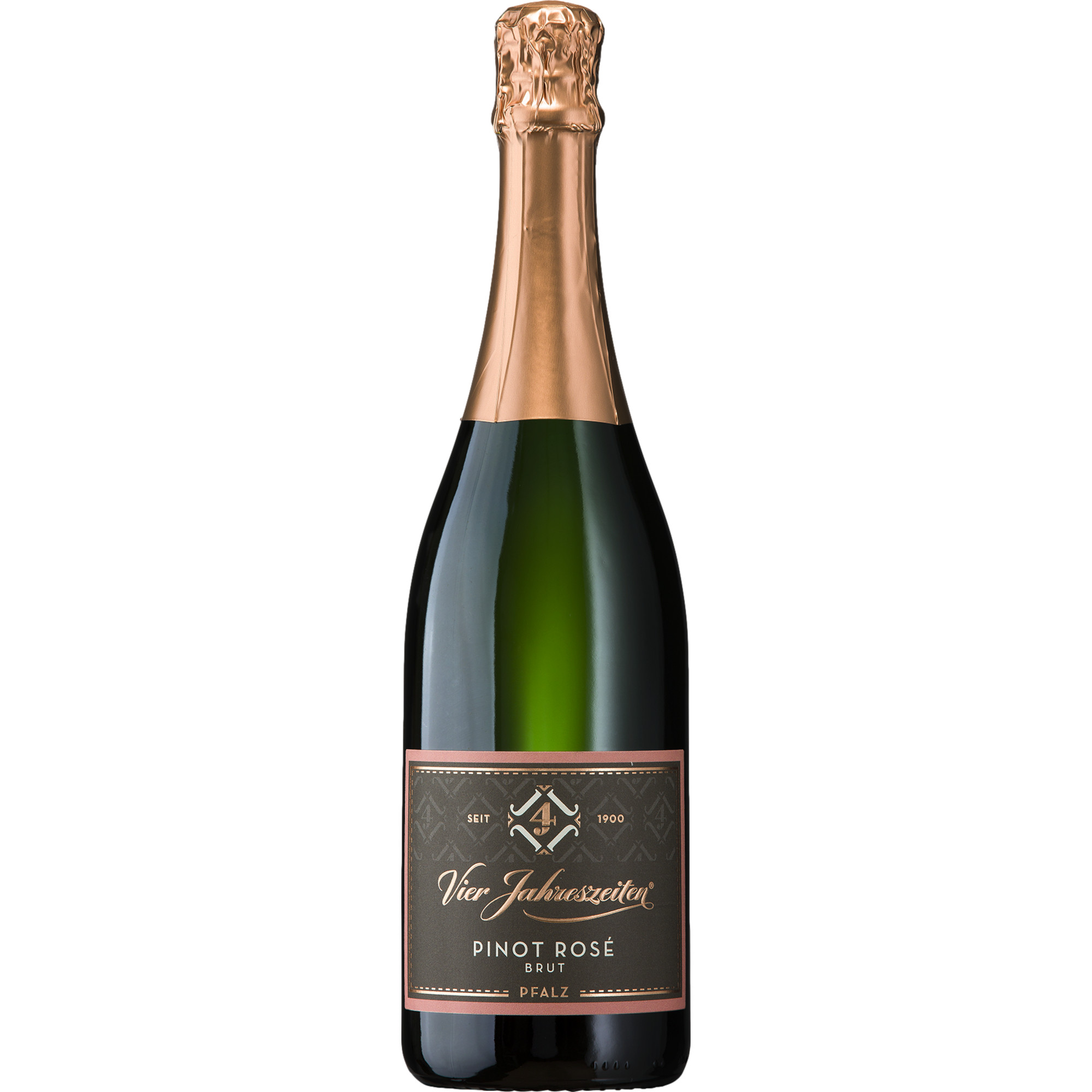 Vier Jahreszeiten Pinot Rosé Sekt, Brut, Pfalz, Pfalz, 2024, Schaumwein