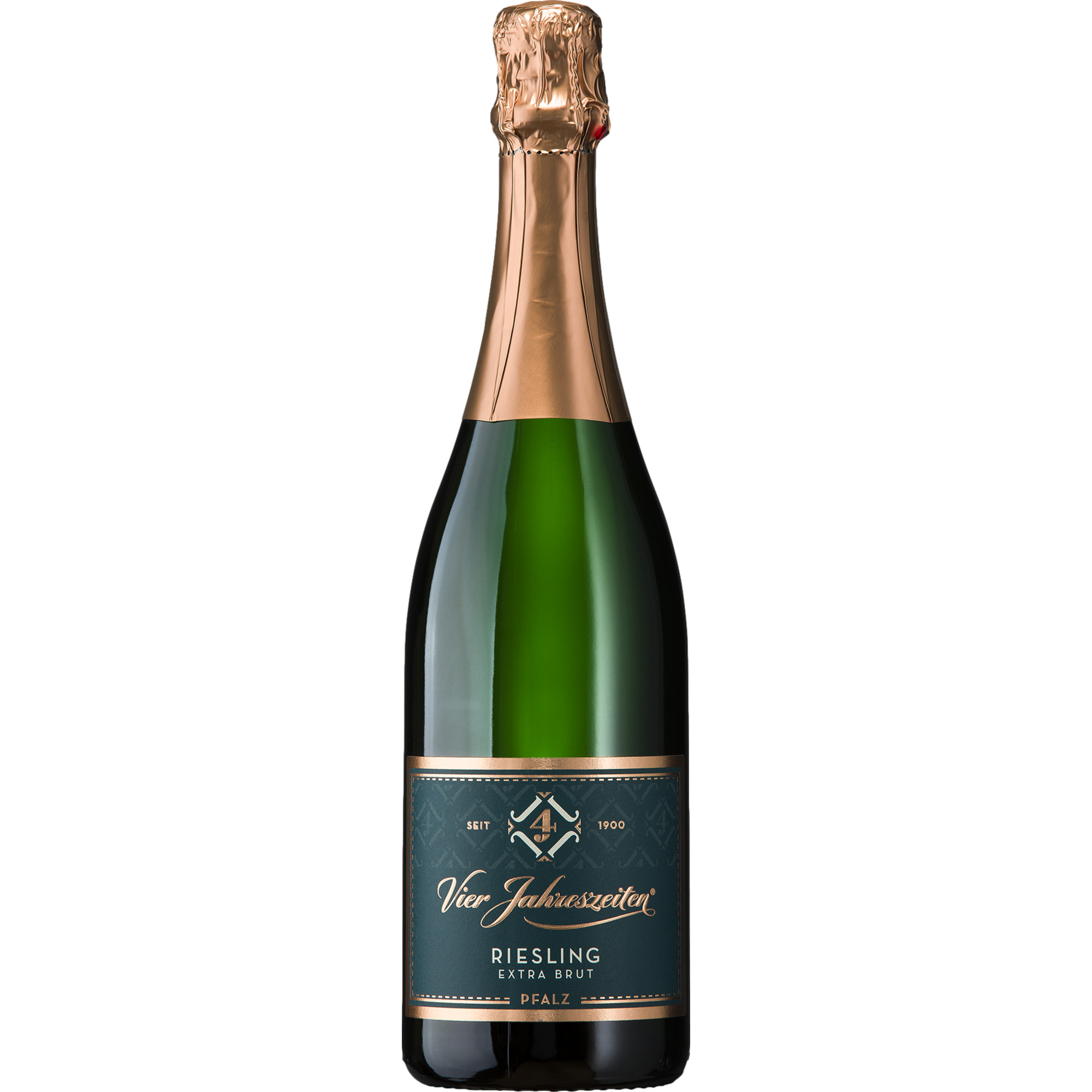 Vier Jahreszeiten Riesling Sekt, Extra Brut, Pfalz , Pfalz, 2023, Schaumwein