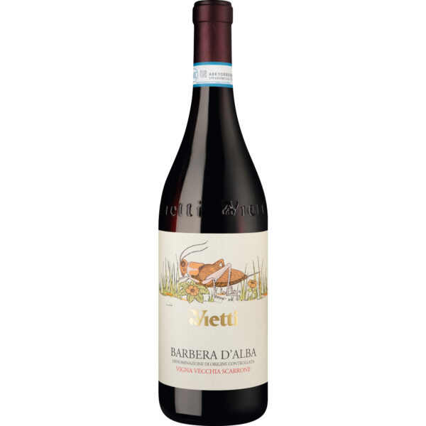 Vietti Barbera d’Alba Scarrone Vigna Vecchia, Barbera d’Alba DOC, Piemont, 2022, Rotwein
