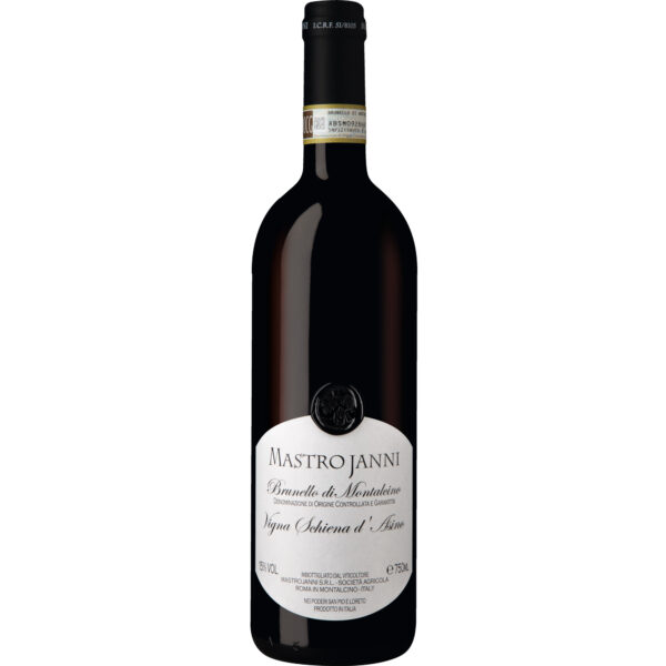 Vigna Schiena d'Asino" Brunello, Brunello di Montalcino DOCG, Toskana, 2016, Rotwein