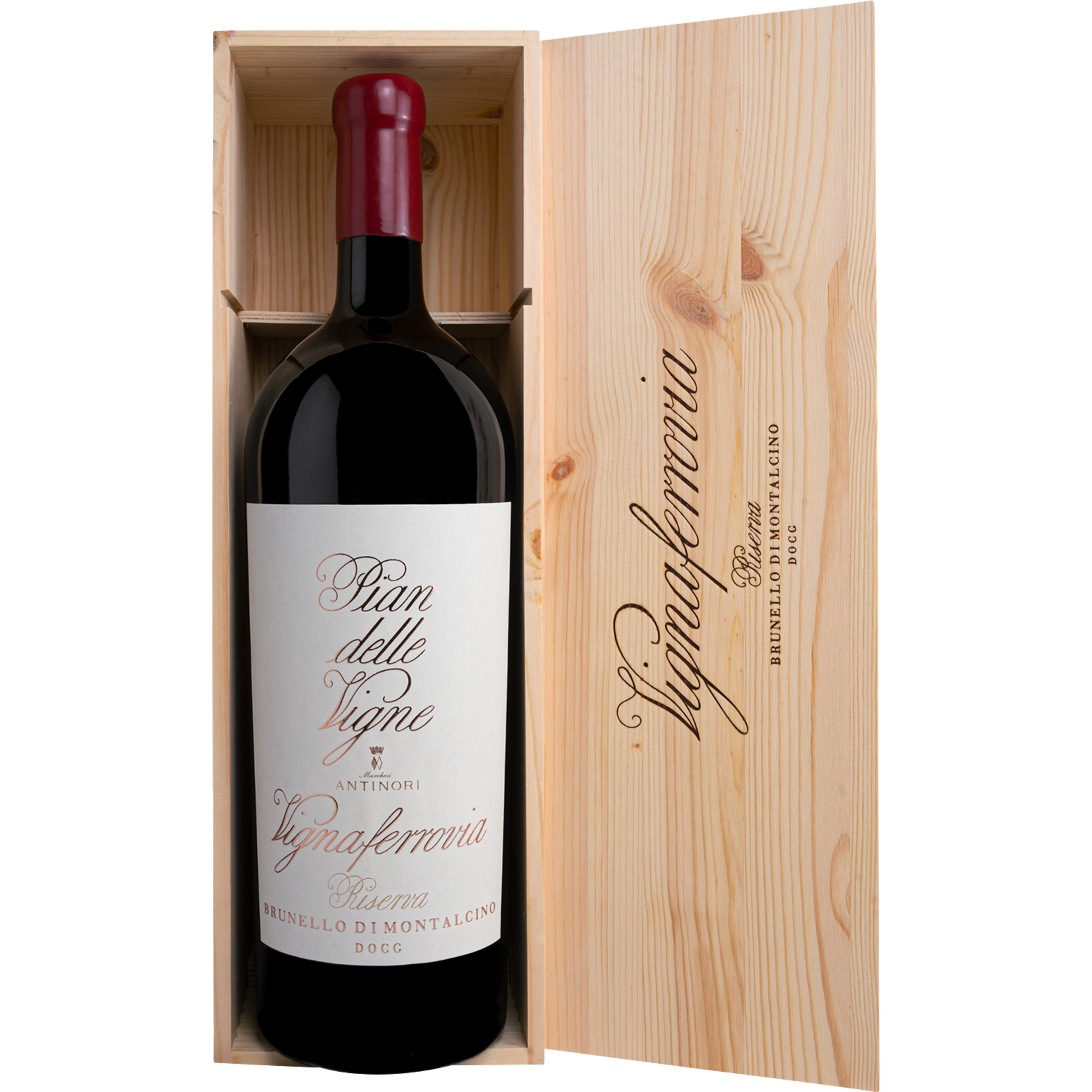 Vignaferrovia Brunello Riserva, Brunello di Montalcino DOCG, 3,0 L, Toskana, 2012, Rotwein