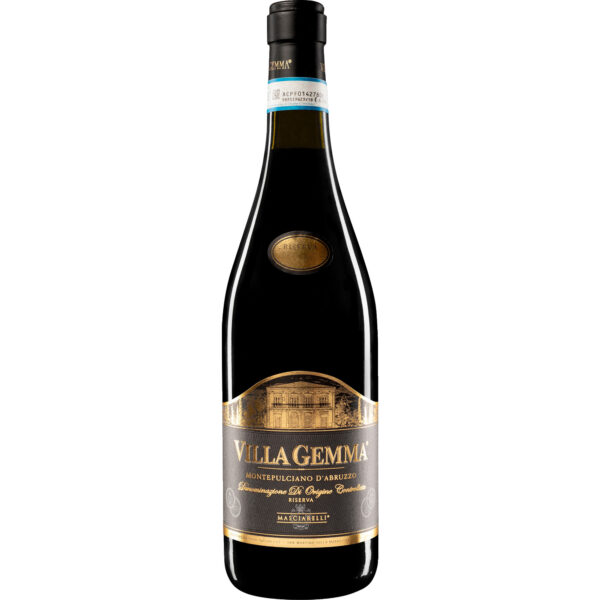 Villa Gemma Montepulciano d'Abruzzo Riserva, Montepulciano d'Abruzzo DOC, Abruzzen, 2019, Rotwein