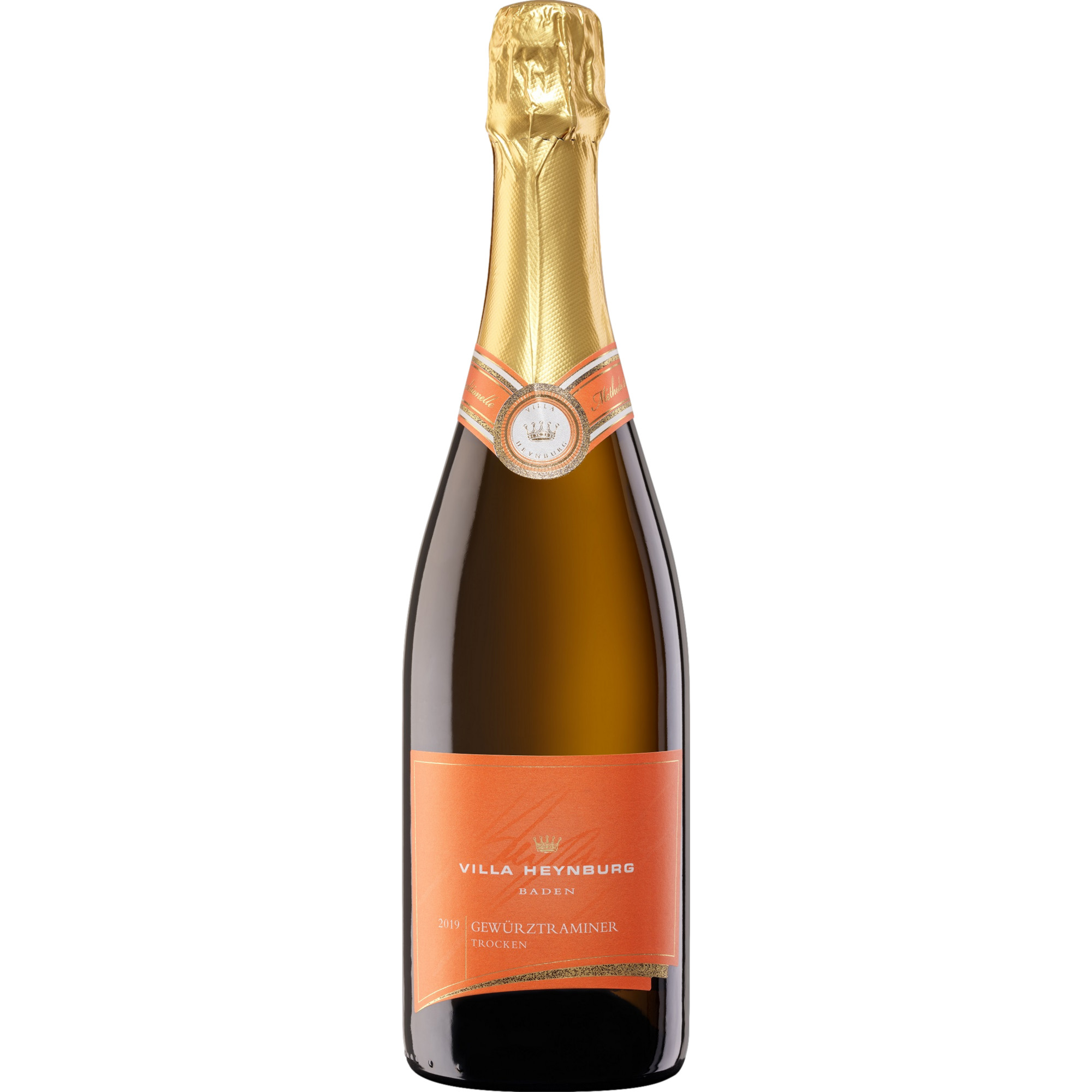 Villa Heynburg Gewürztraminer Sekt, Trocken, Baden, Baden, 2022, Schaumwein
