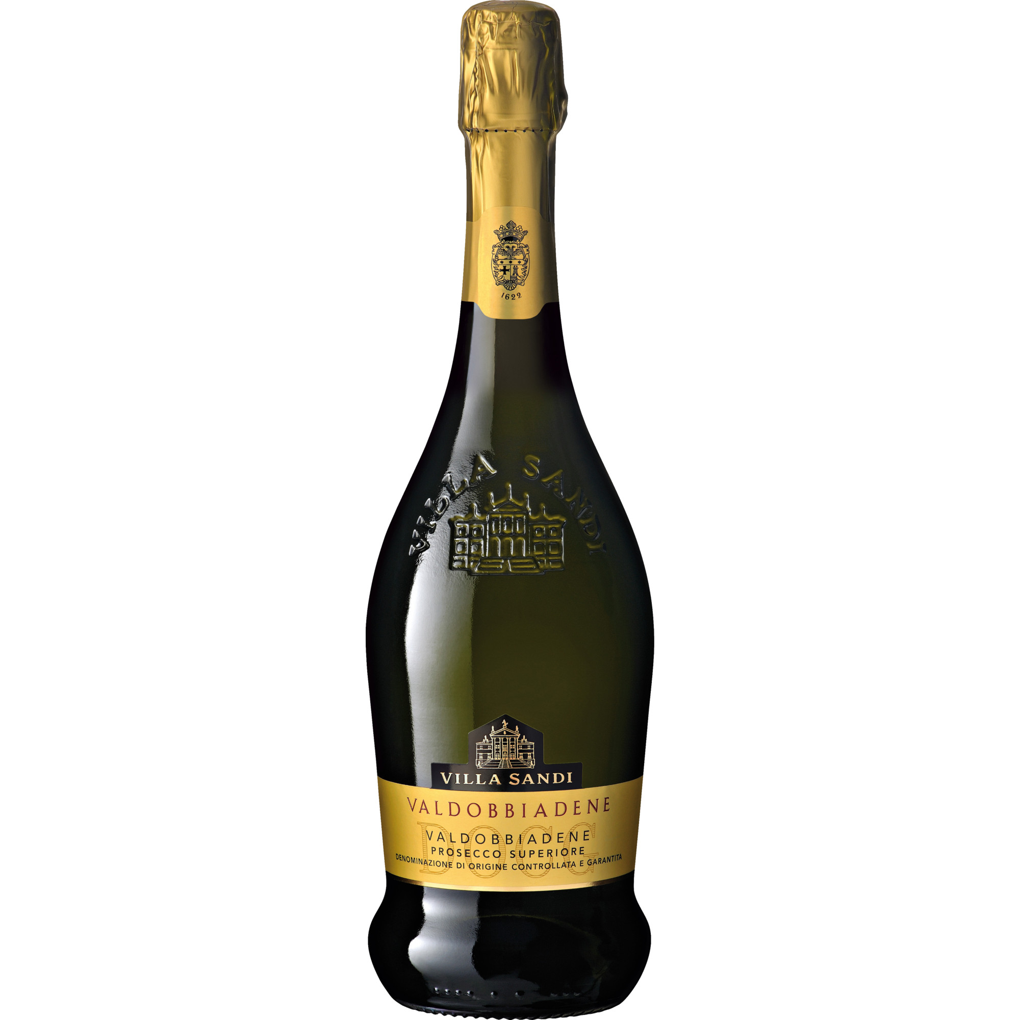 Villa Sandi Prosecco Superiore Spumante, Extra Dry, Prosecco Superiore Valdobbiadene DOCG, Venetien, Schaumwein