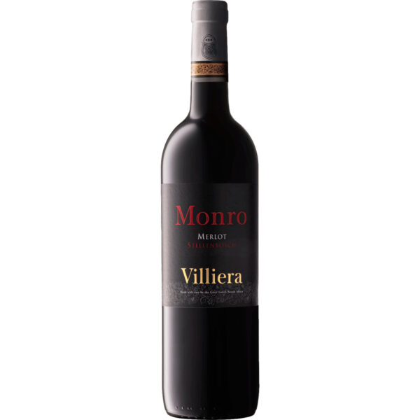 Villiera Monro Merlot, WO Stellenbosch, Western Cape, 2022, Rotwein