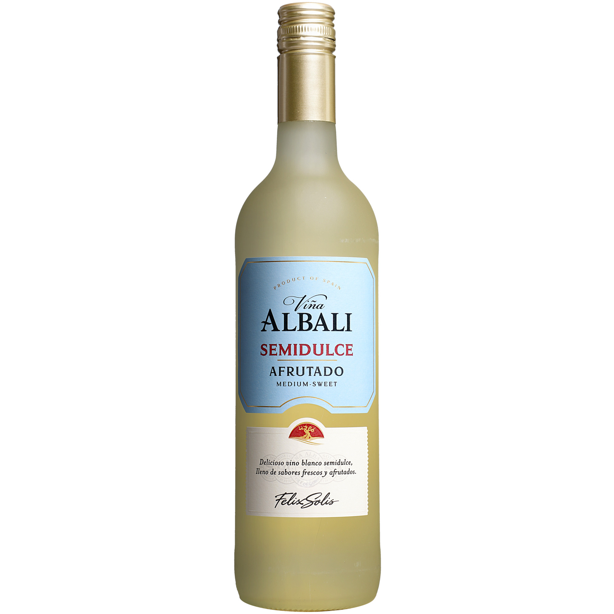 Viña Albali Blanco Semi dulce 2025 0.75L 11.5% Vol. Weißwein Lieblich aus Spanien