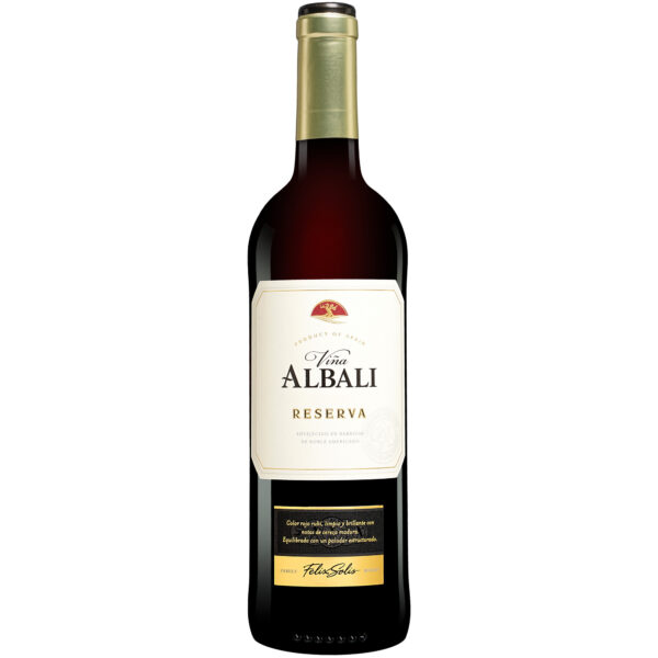 Viña Albali Reserva 2020 0.75L 13% Vol. Rotwein Trocken aus Spanien