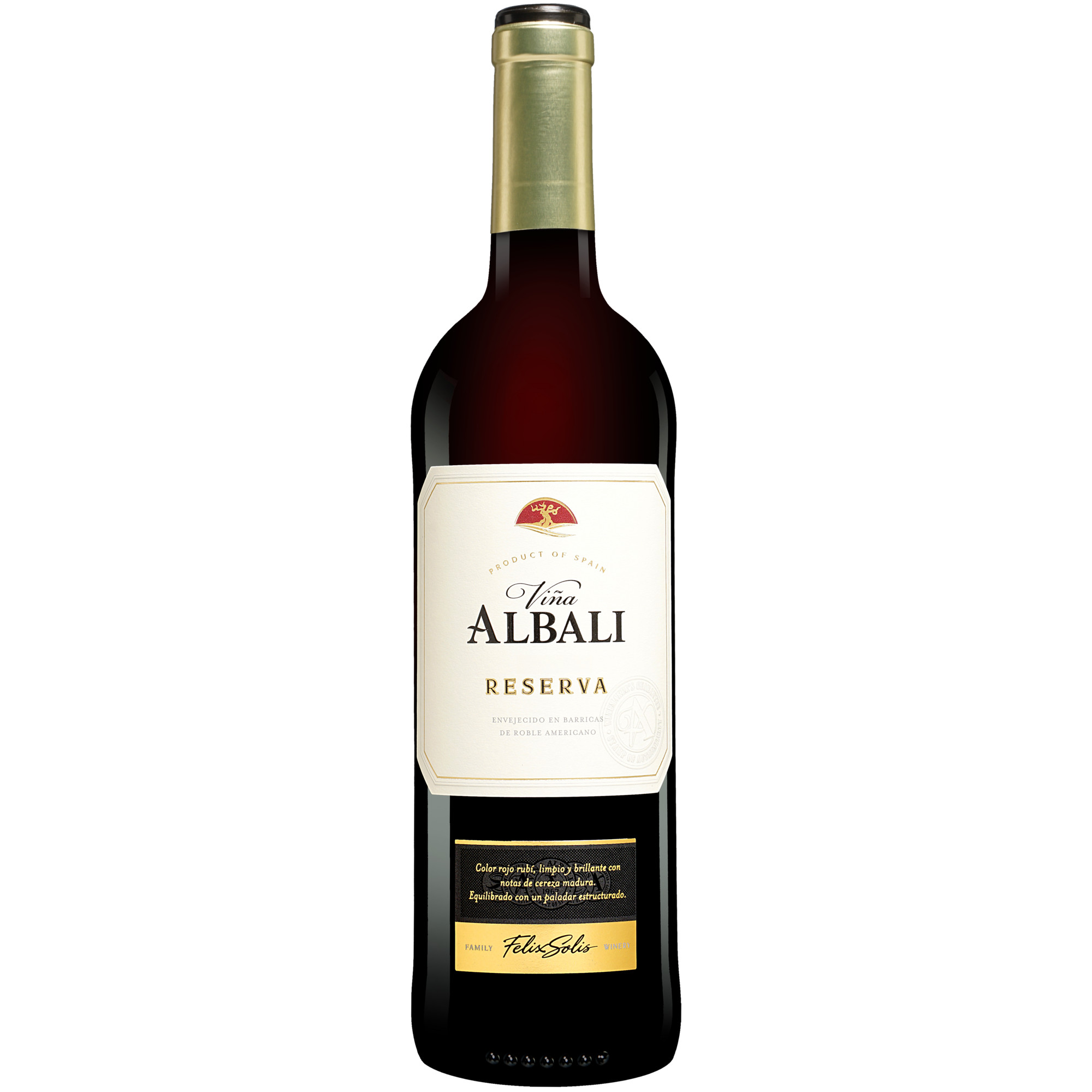 Viña Albali Reserva 2020 0.75L 13% Vol. Rotwein Trocken aus Spanien