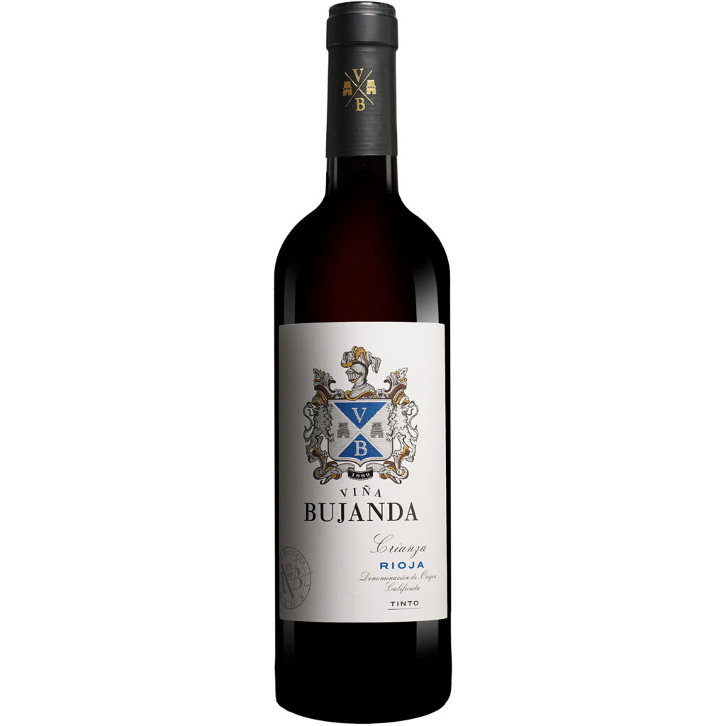 Viña Bujanda Crianza 2022 0.75L 13% Vol. Rotwein Trocken aus Spanien