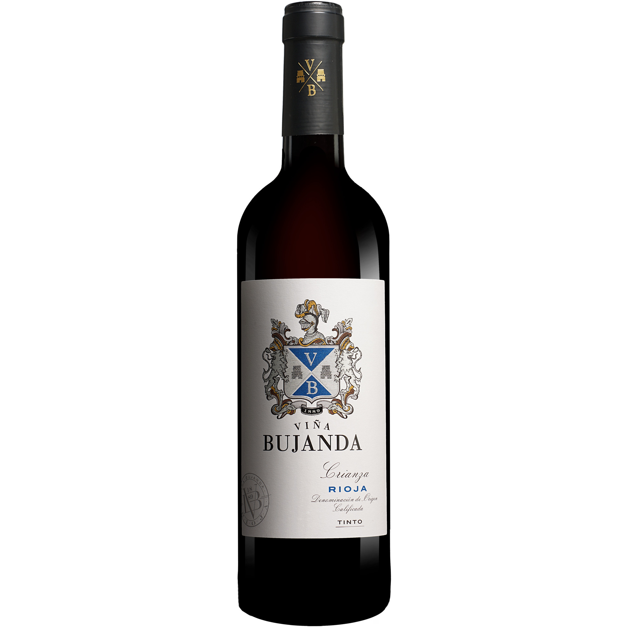 Viña Bujanda Crianza 2022 0.75L 13% Vol. Rotwein Trocken aus Spanien