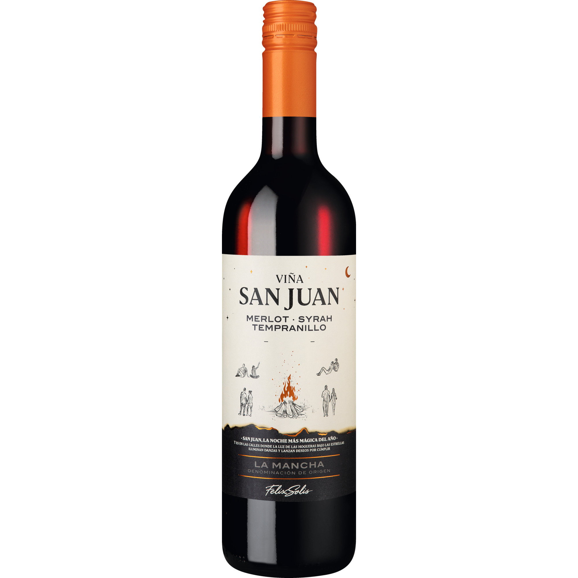 Viña San Juan Merlot Syrah Tempranillo, La Mancha DO, Kastilien - La Mancha, 2024, Rotwein
