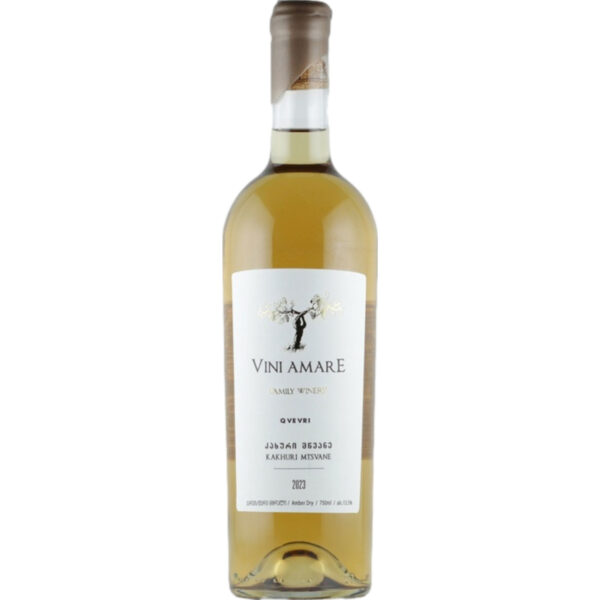 Vini Amare Mtsvane, Amphorenwein, Trocken, Georgien, Kakheti, Weißwein