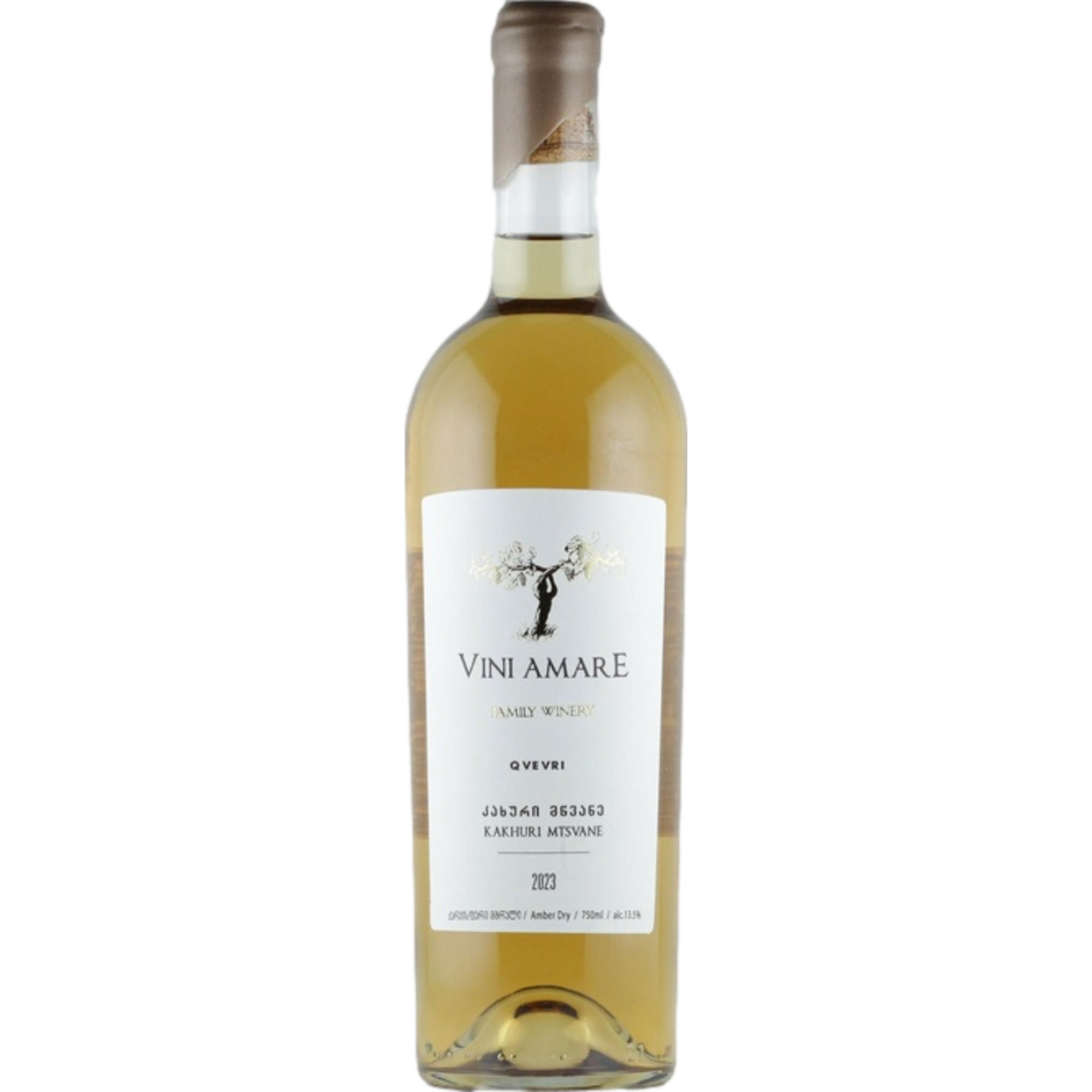 Vini Amare Mtsvane, Amphorenwein, Trocken, Georgien, Kakheti, Weißwein
