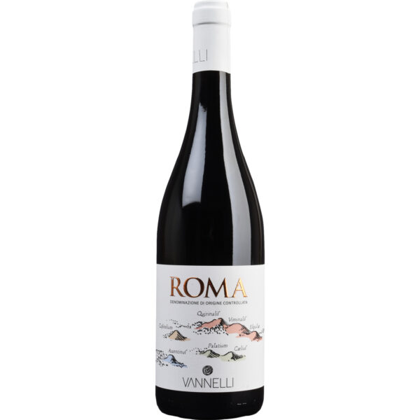 Vini Vannelli Rosso, Roma DOC, Latium, 2024, Rotwein