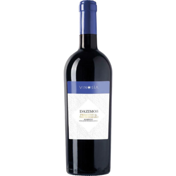 Vinosia Dazimos Primitivo Negroamaro, Salento IGP, Kampanien, 2021, Rotwein
