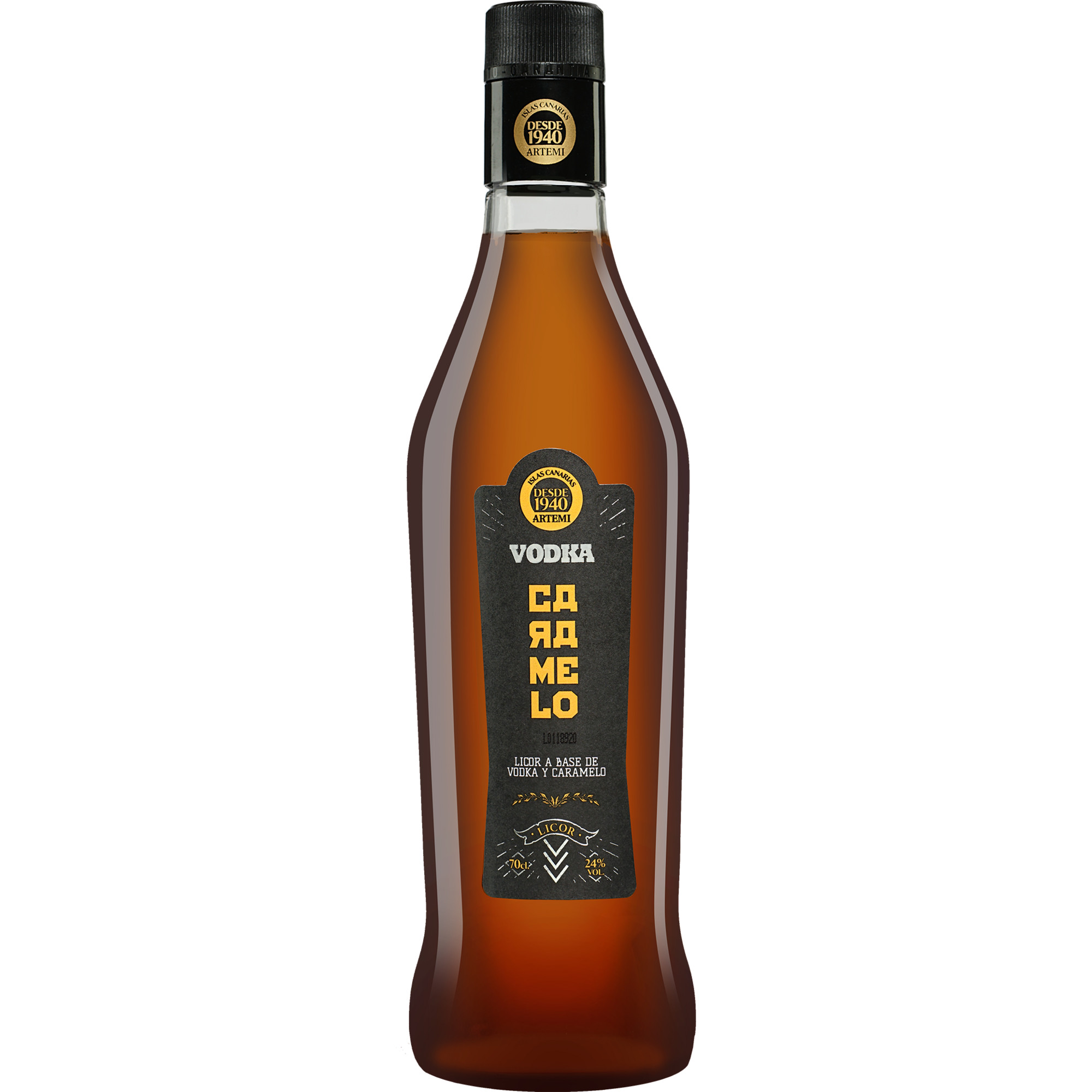 Vodka Caramelo Artemi 0.7L 24% Vol. aus Spanien