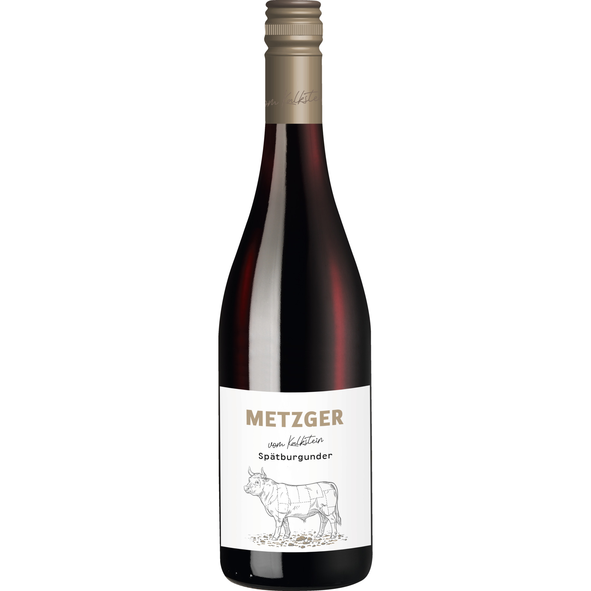 Vom Kalkstein Spätburgunder, Trocken, Pfalz, Pfalz, 2021, Rotwein