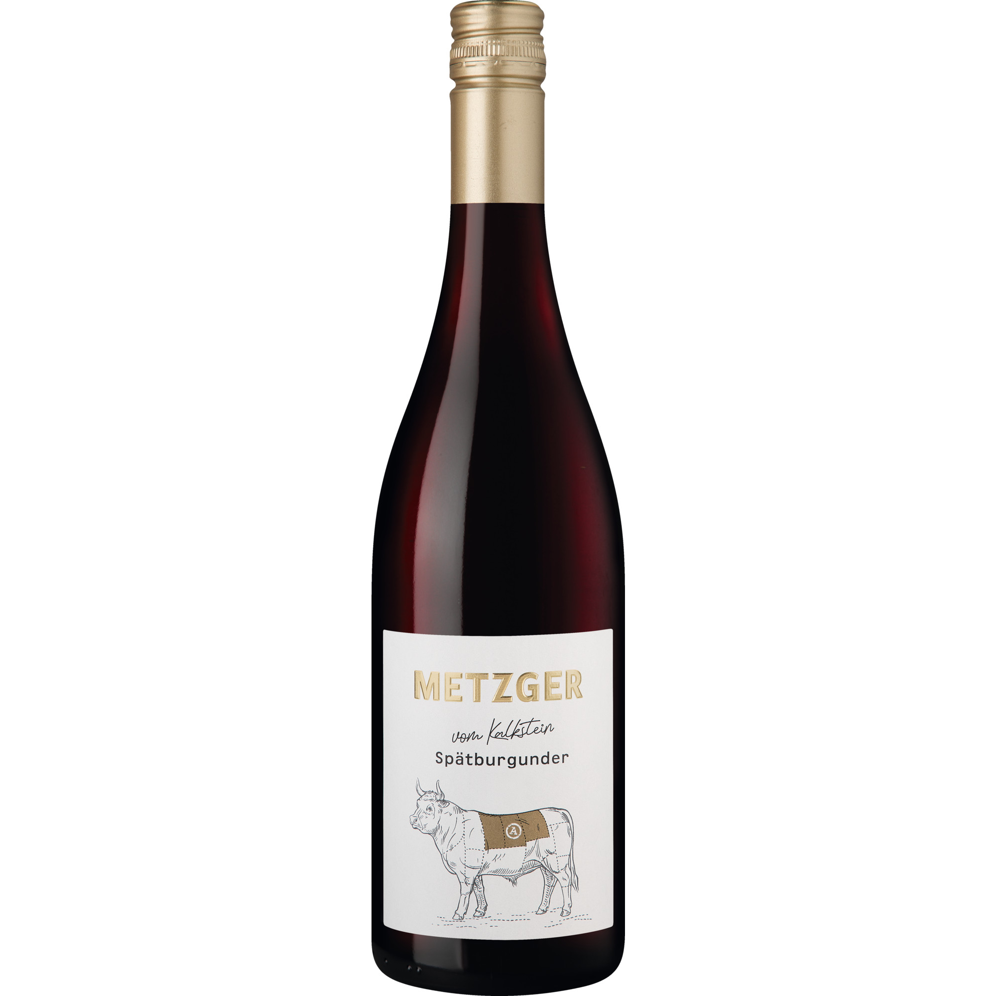 Vom Kalkstein Spätburgunder, Trocken, Pfalz, Pfalz, 2022, Rotwein