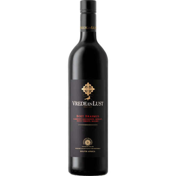 Vrede en Lust Boet Erasmus, WO Simonsberg-Paarl, Western Cape, 2020, Rotwein
