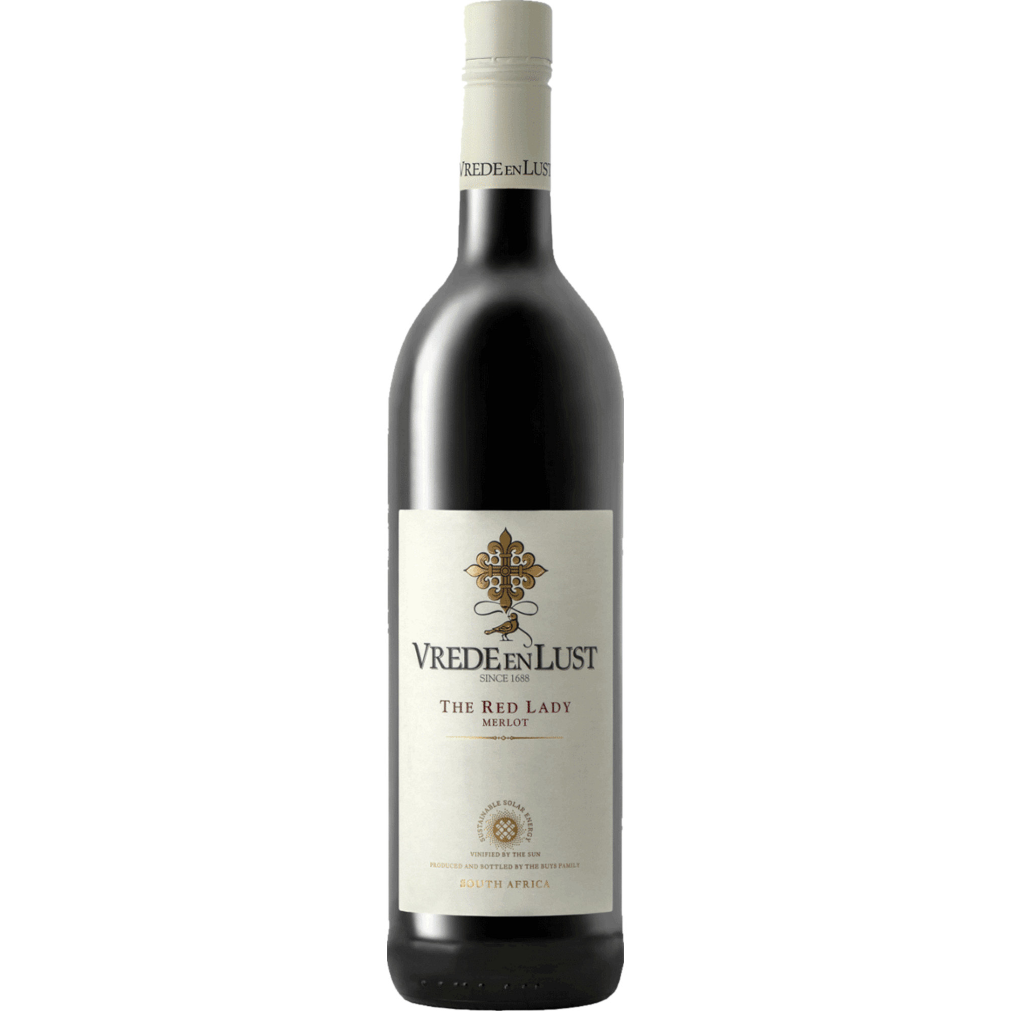 Vrede en Lust The Red Lady Merlot, WO Western Cape, Western Cape, 2024, Rotwein