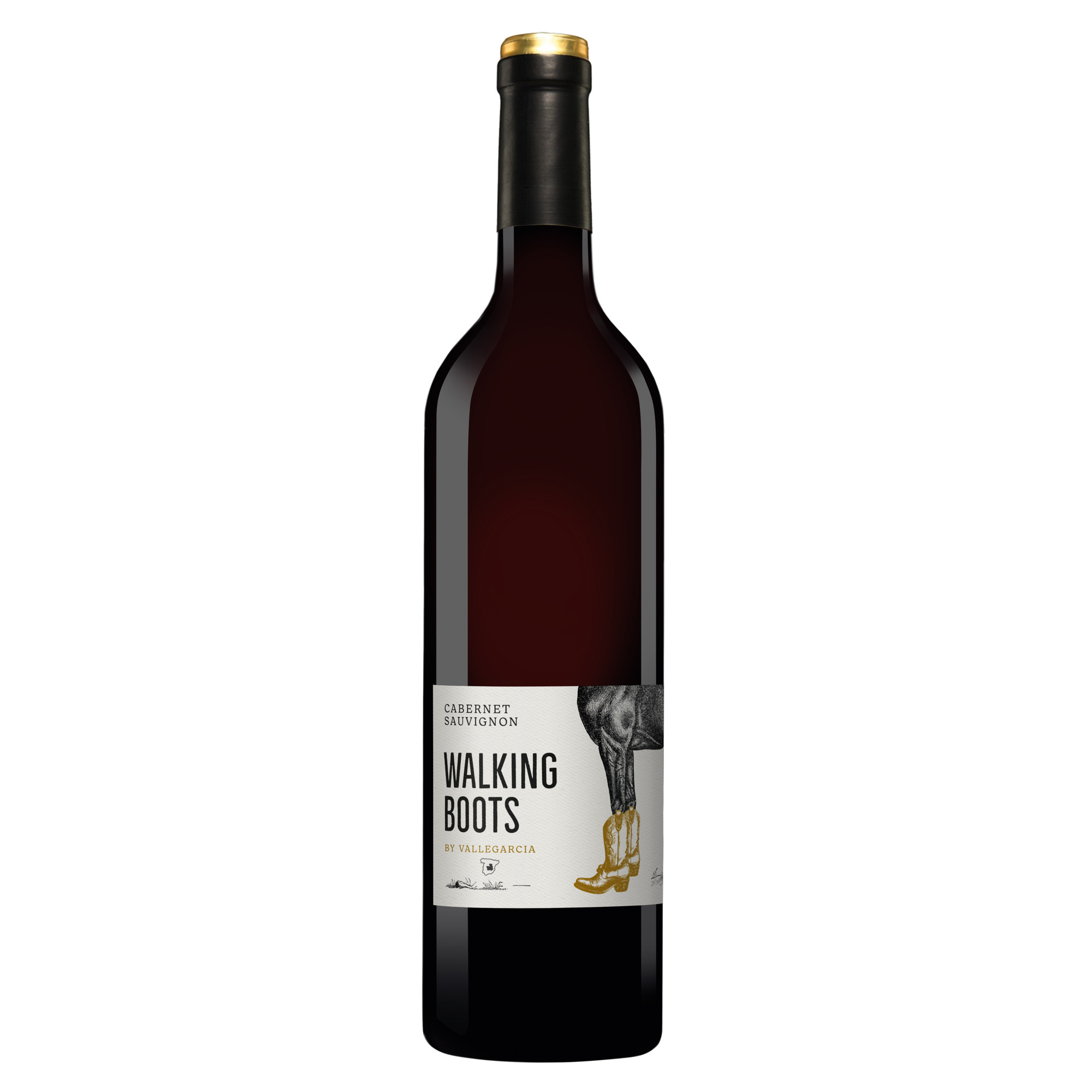 Walking Boots Cabernet Sauvignon 2024 0.75L 14.5% Vol. Rotwein Trocken aus Spanien