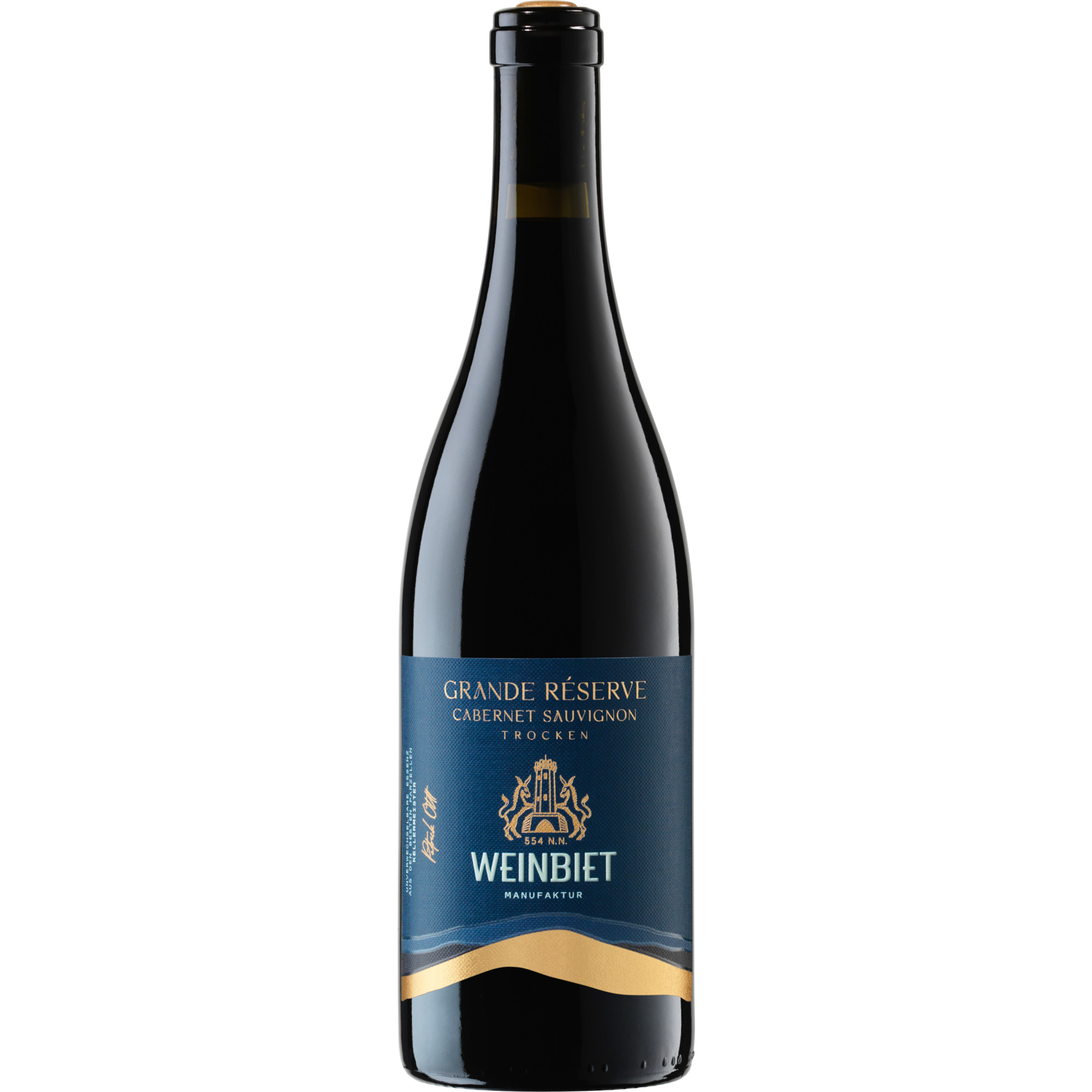 Weinbiet Cabernet Sauvignon Grand Réserve, Trocken, Pfalz, Pfalz, 2020, Rotwein