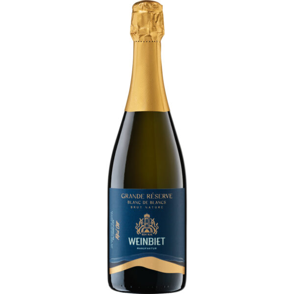 Weinbiet Grande Réserve Blanc de Blancs, Brut Nature, Pfalz, Pfalz, 2020, Schaumwein