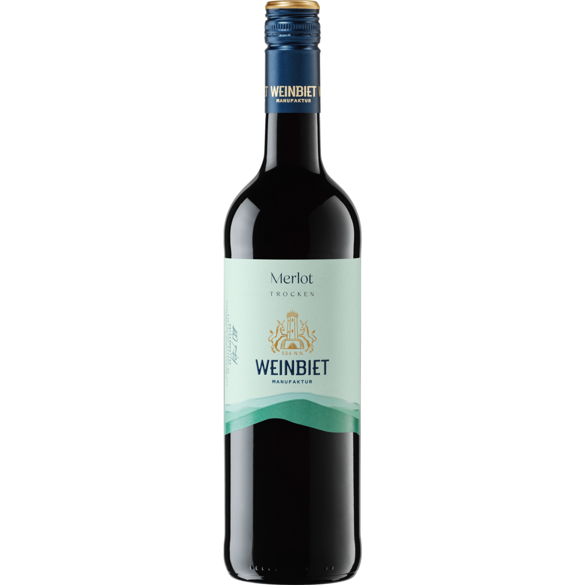 Weinbiet Merlot, Trocken, Pfalz, Pfalz, 2024, Rotwein