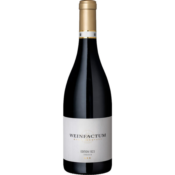 Weinfactum Bad Cannstatt Edition 1923 QbA, Trocken, Württemberg, Württemberg, 2021, Rotwein