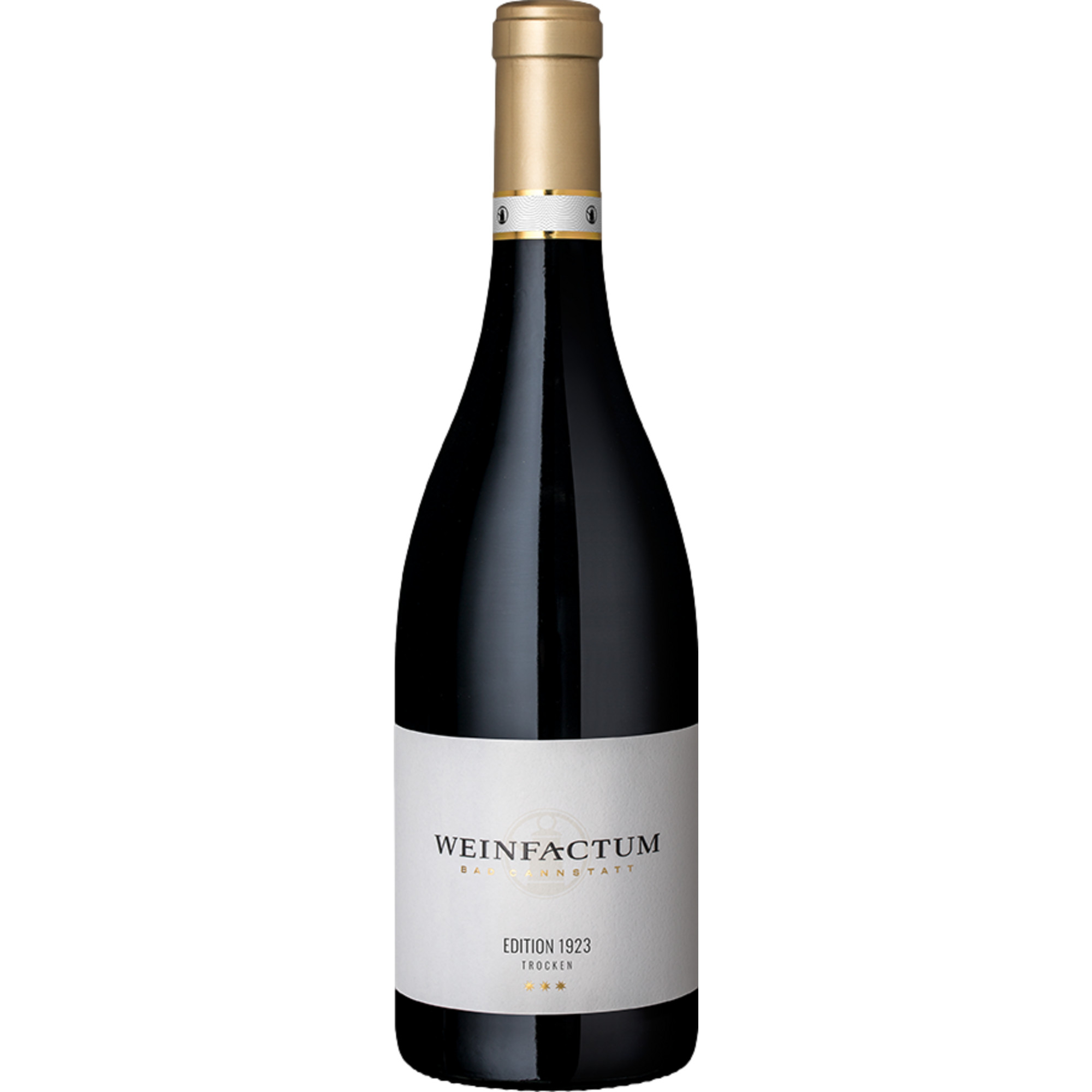 Weinfactum Bad Cannstatt Edition 1923 QbA, Trocken, Württemberg, Württemberg, 2021, Rotwein