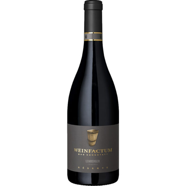 Weinfactum Bad Cannstatt Lemberger Réserve QbA, Trocken, Württemberg, Württemberg, 2020, Rotwein
