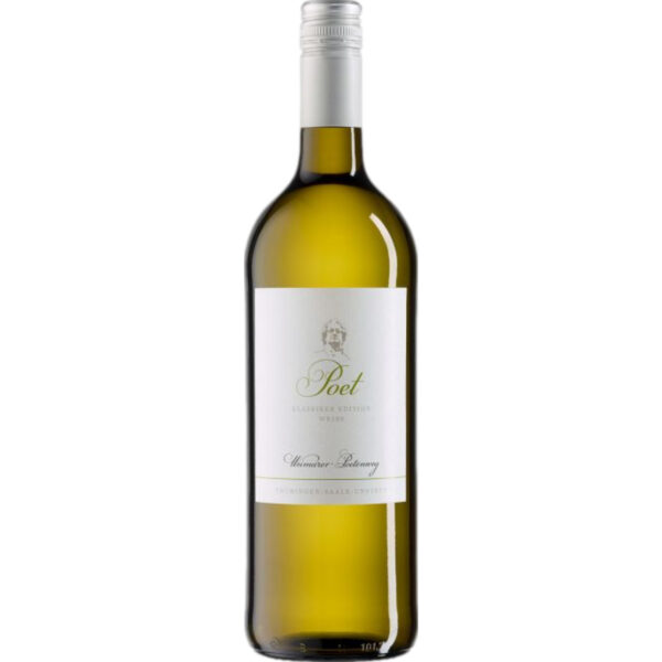 Weinhaus Freyburg Poet Weiß, Halbtrocken, Saale-Unstrut, 1 Liter, Saale-Unstrut, Weißwein