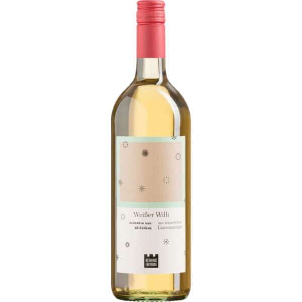 Weinhaus Freyburg Weißer Willi Glühwein, Aromatisiertes weinhaltiges Getränk, 1 Liter, Saale-Unstrut, Weißwein