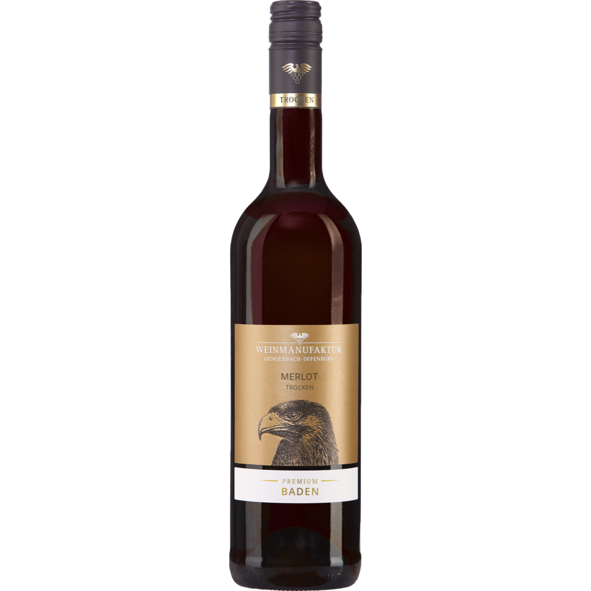 Weinmanufaktur Gengenbach-Offenburg Premium Merlot, Trocken, Baden, Baden, 2022, Rotwein
