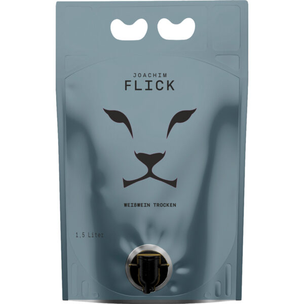 Weißwein by Joachim Flick, Trocken, Rheingau, 1,5 L Wein-Pouch, Rheingau, Weißwein