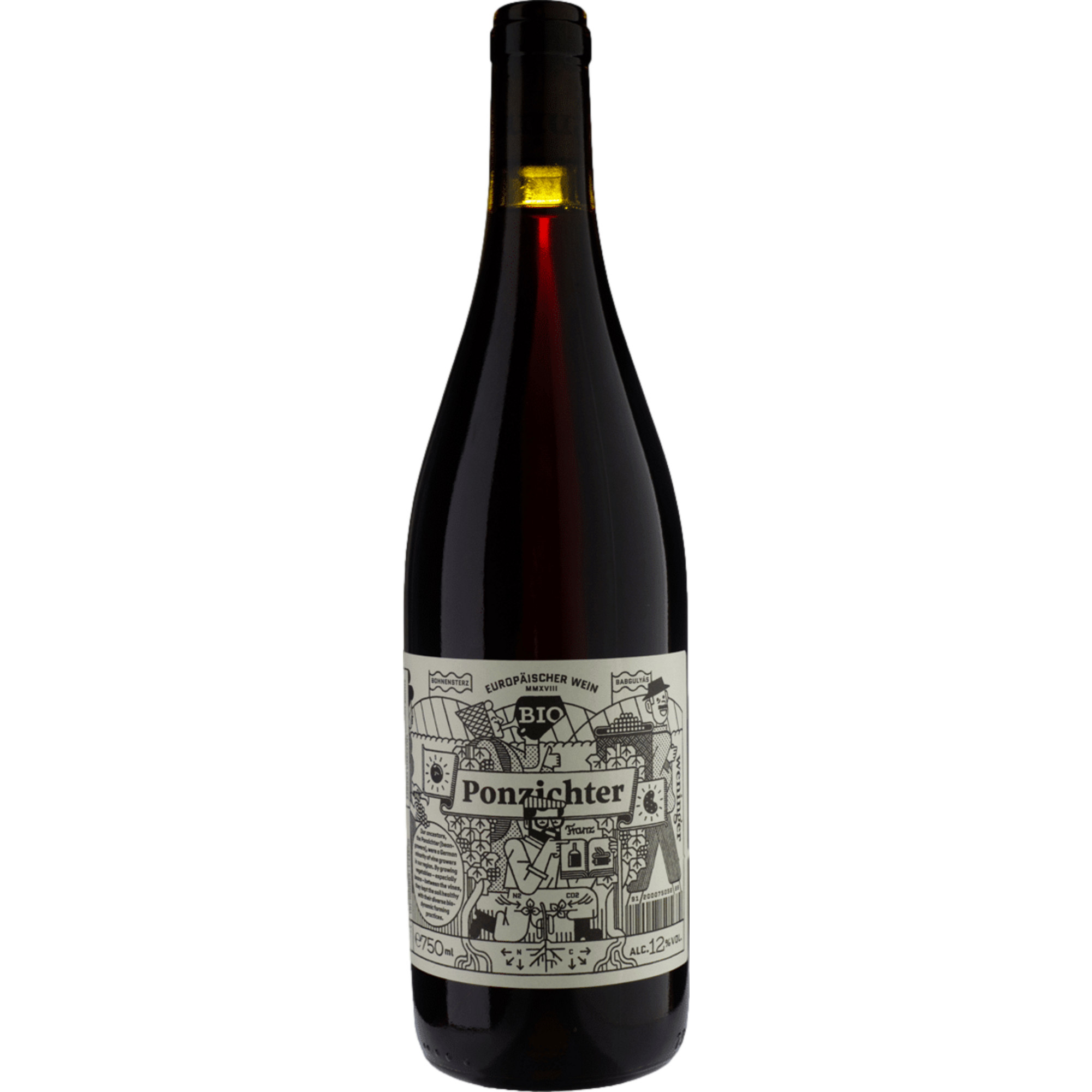 Weninger Ponzichter Solera Bio, Trocken, Burgenland, Burgenland, Rotwein