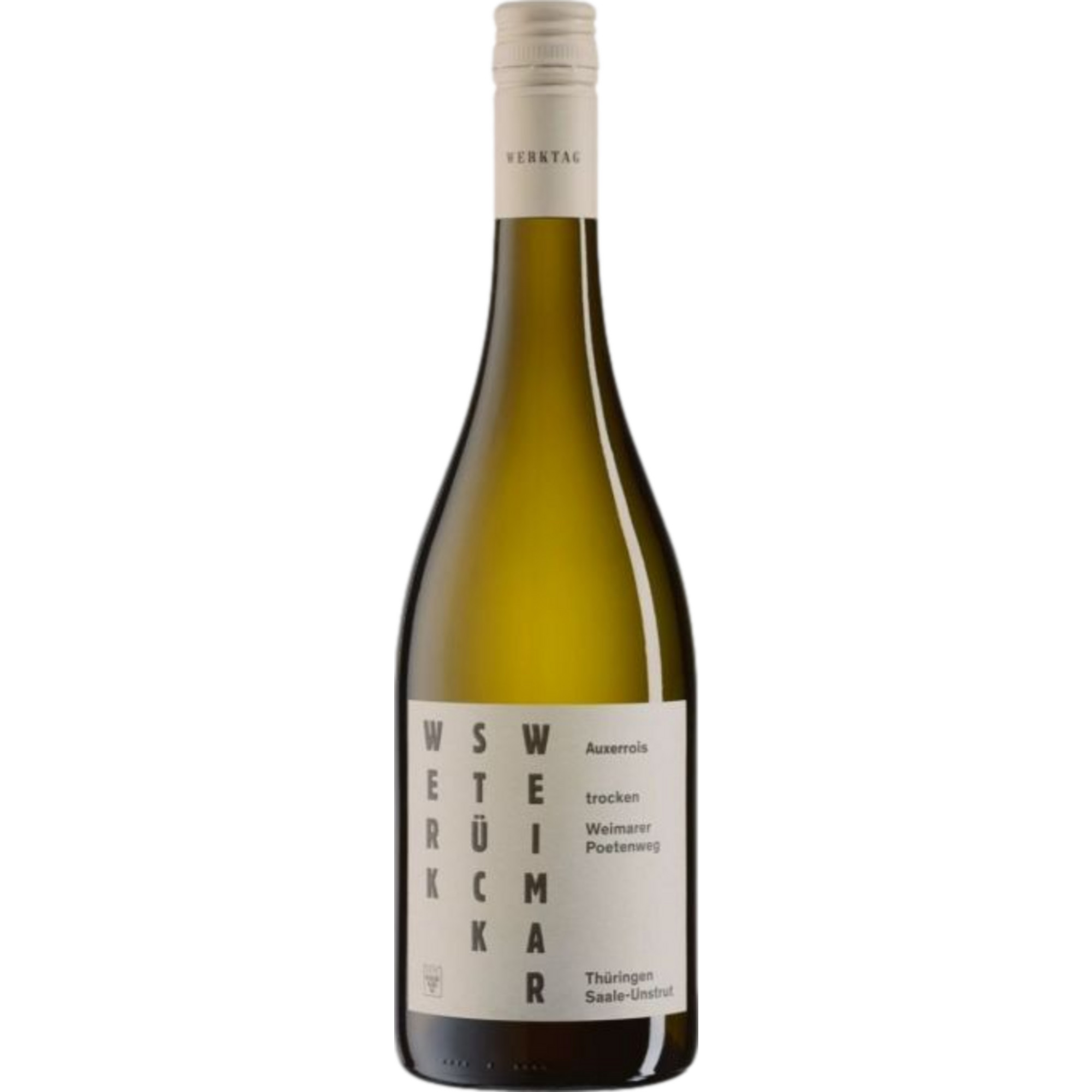 Werkstück Weimar Auxerrois, Trocken, Saale-Unstrut, Saale-Unstrut, 2025, Weißwein