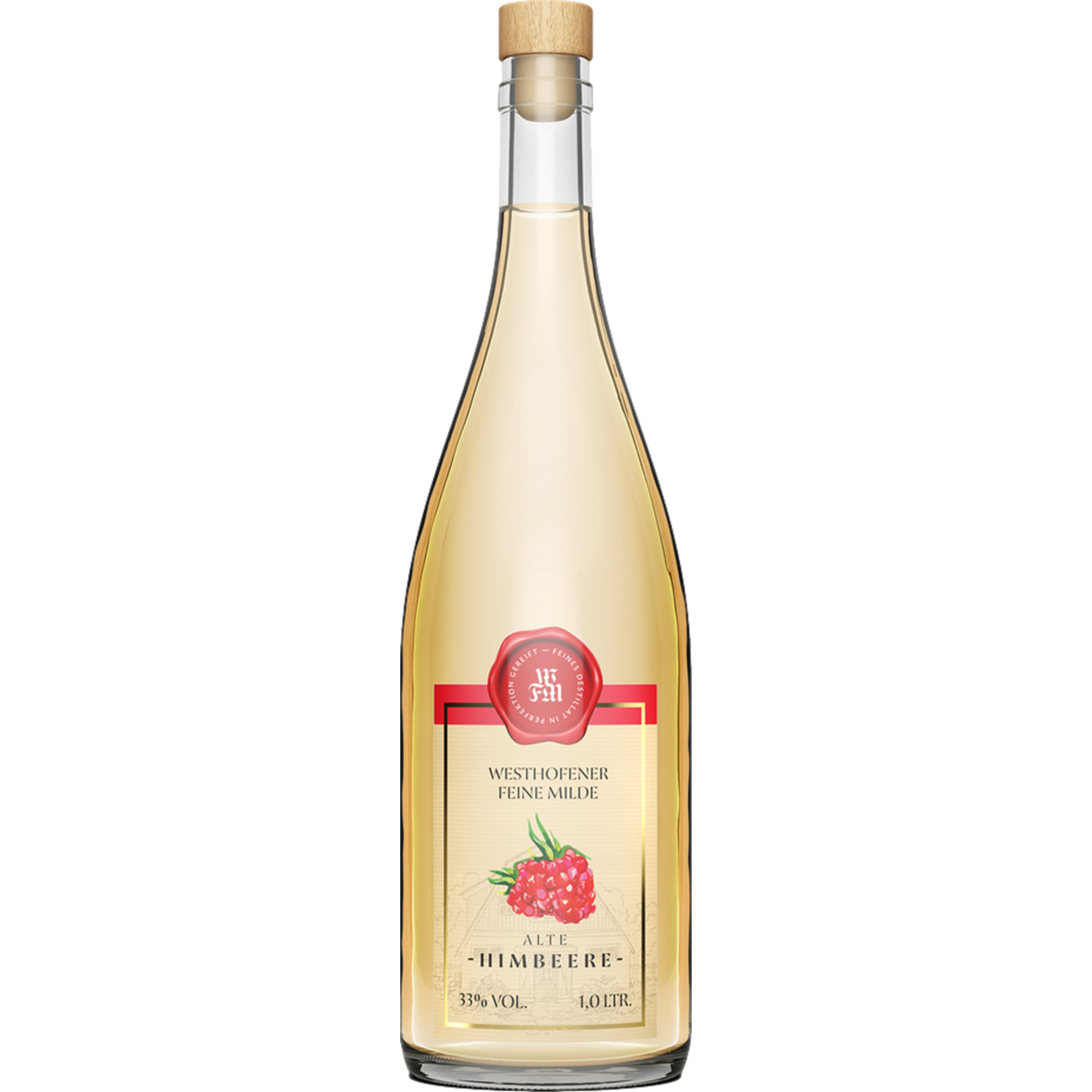 Westhofener Feine Milde Alte Himbeere, Deutschland, 1,0 L, 33% Vol., Spirituosen