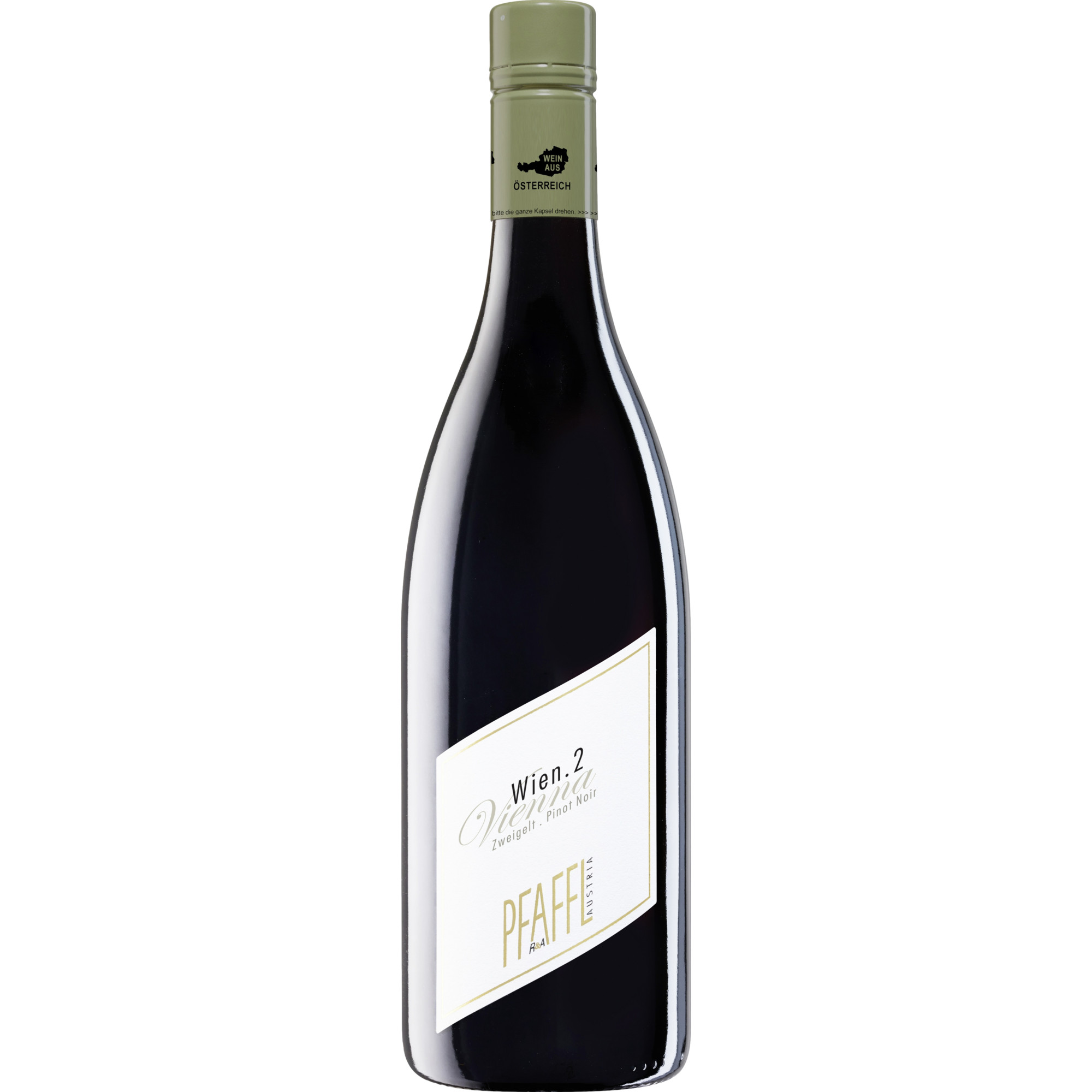 Wien 2, Qualitätswein Österreich, Wein aus Österreich, 2023, Rotwein