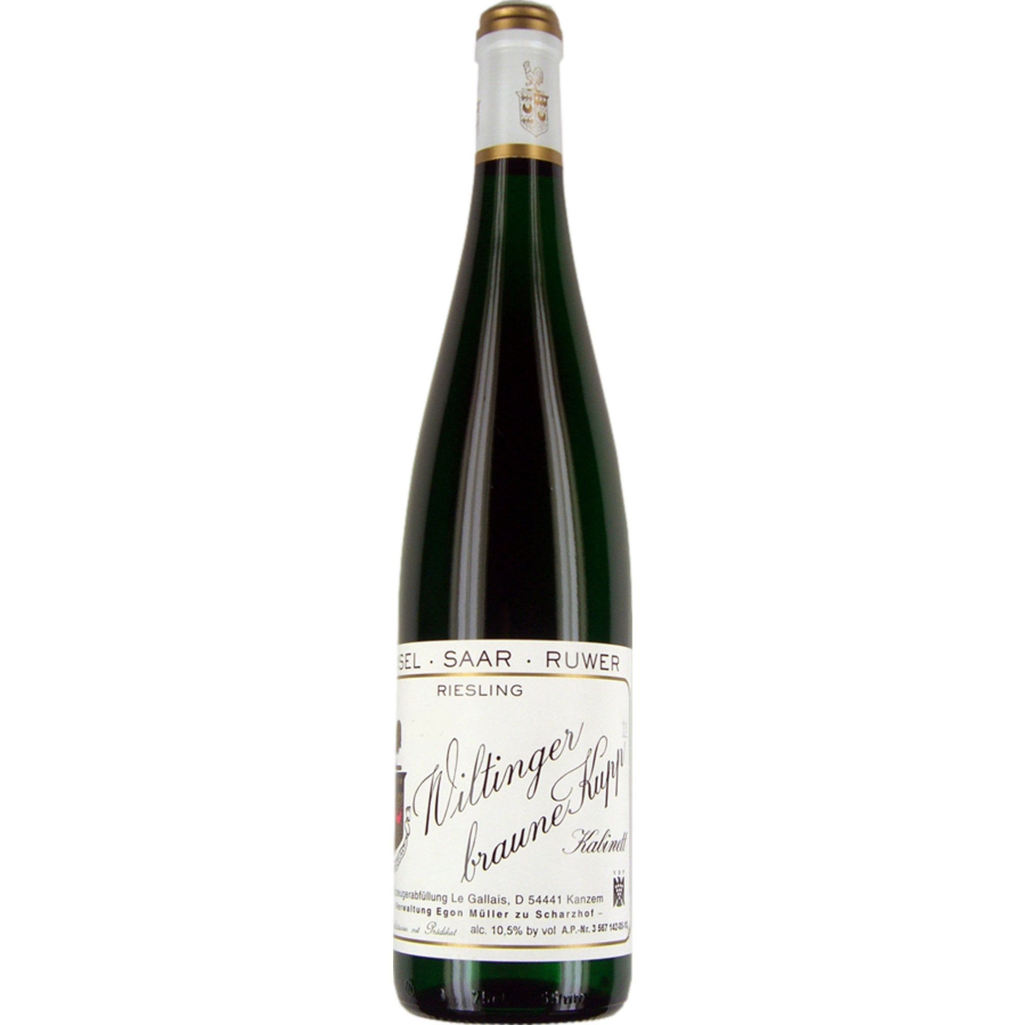 Wiltinger Braune Kupp Riesling Spätlese Le Gallais, Fruchtsüß, Mosel, Mosel, 2020, Weißwein