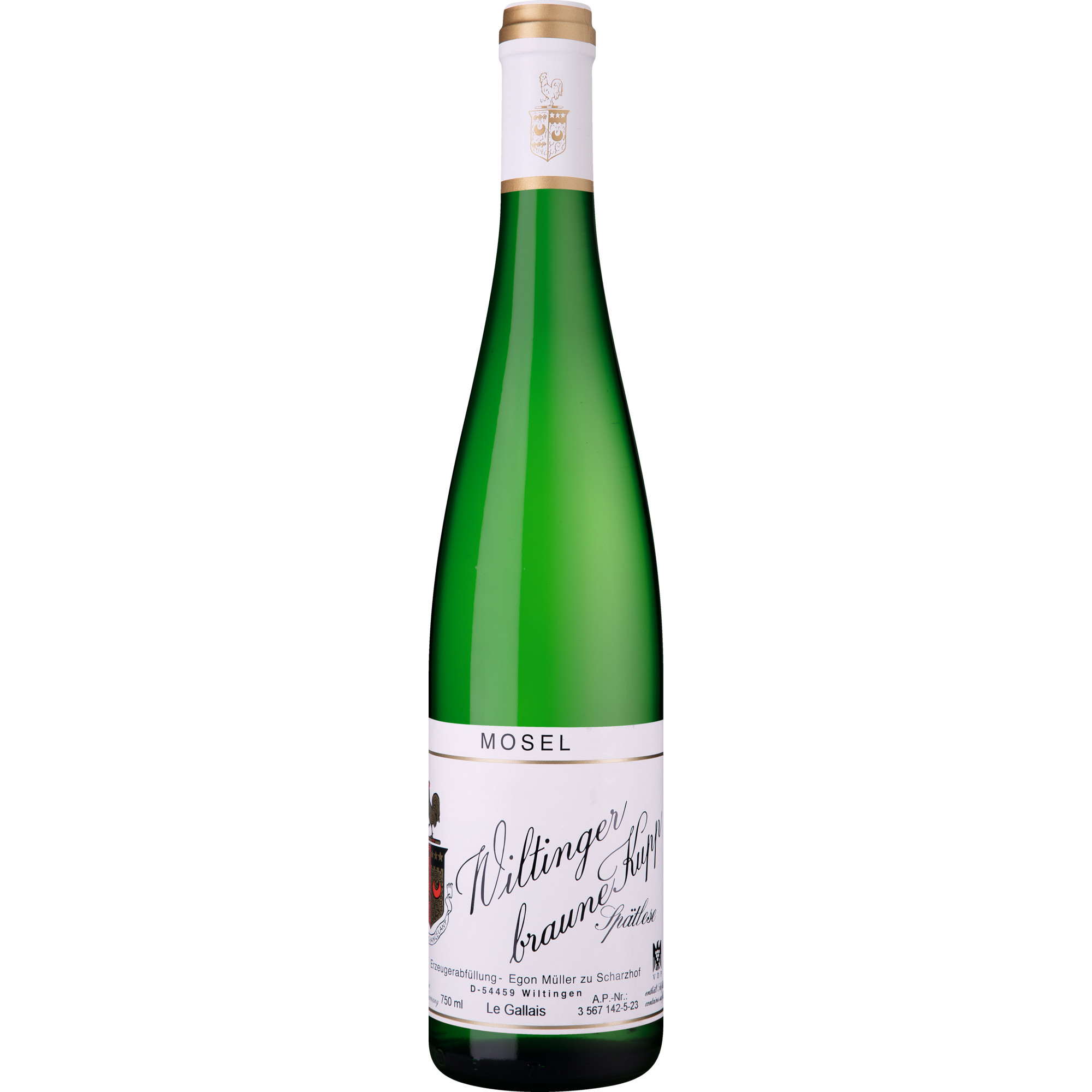 Wiltinger Braune Kupp Riesling Spätlese, Mosel, Mosel, 2019, Weißwein