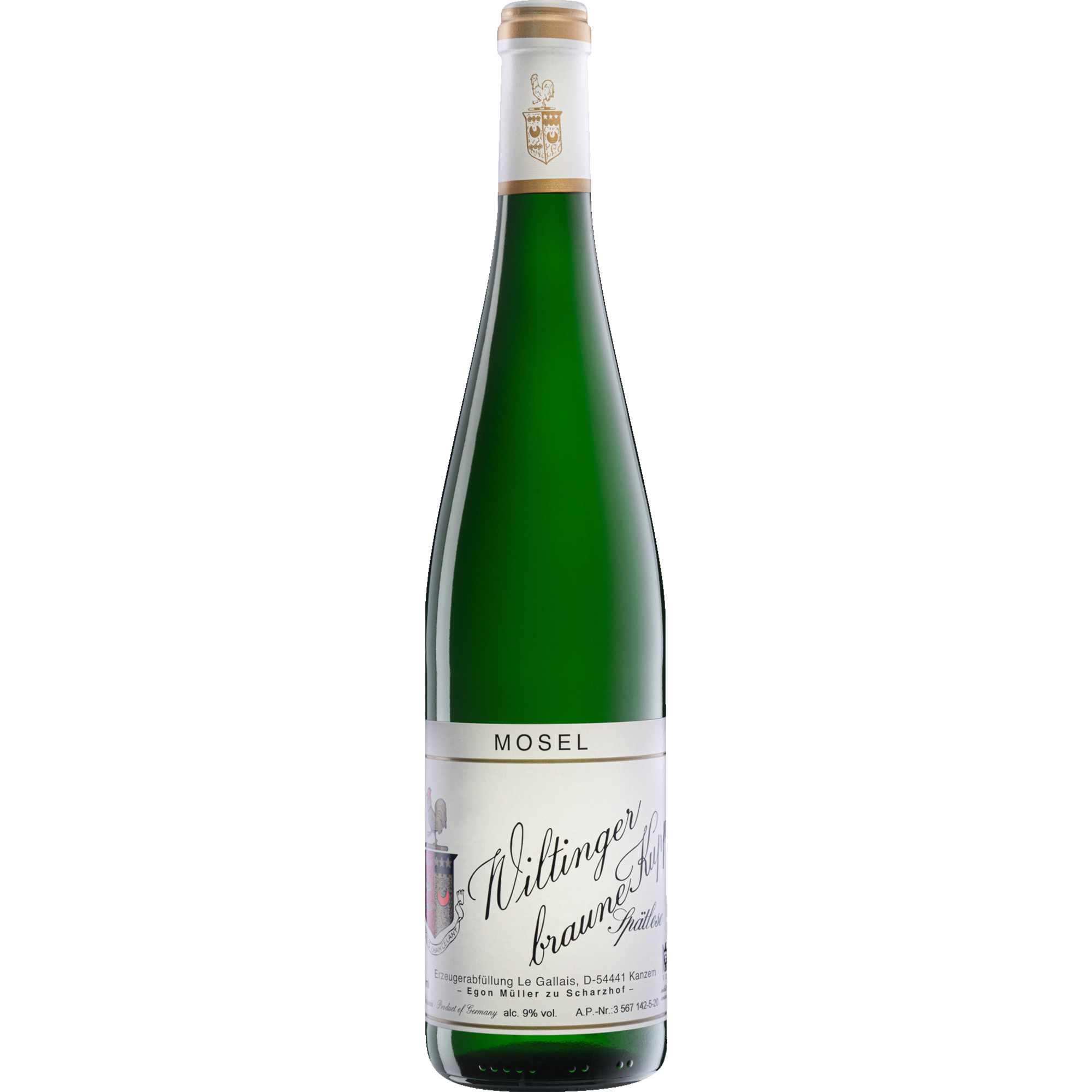 Wiltinger Braune Kupp Riesling Spätlese, Mosel, Mosel, 2020, Weißwein
