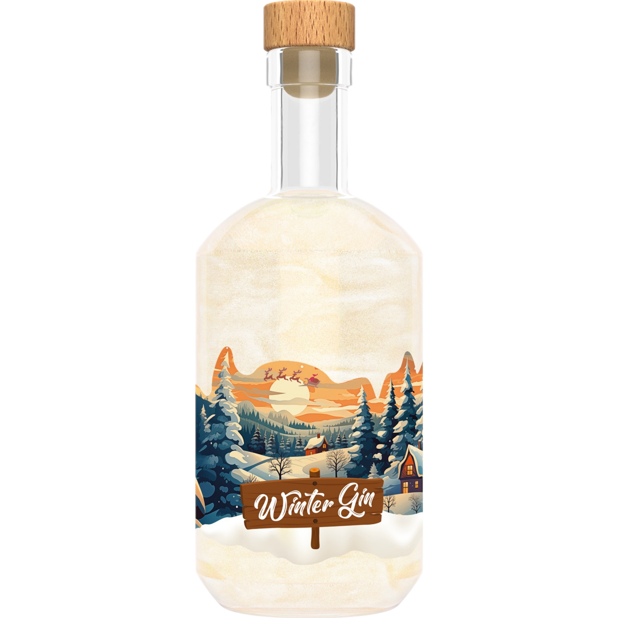 Winter Wonderland Winter Gin, 0,5 L, 42 % Vol., Spirituosen