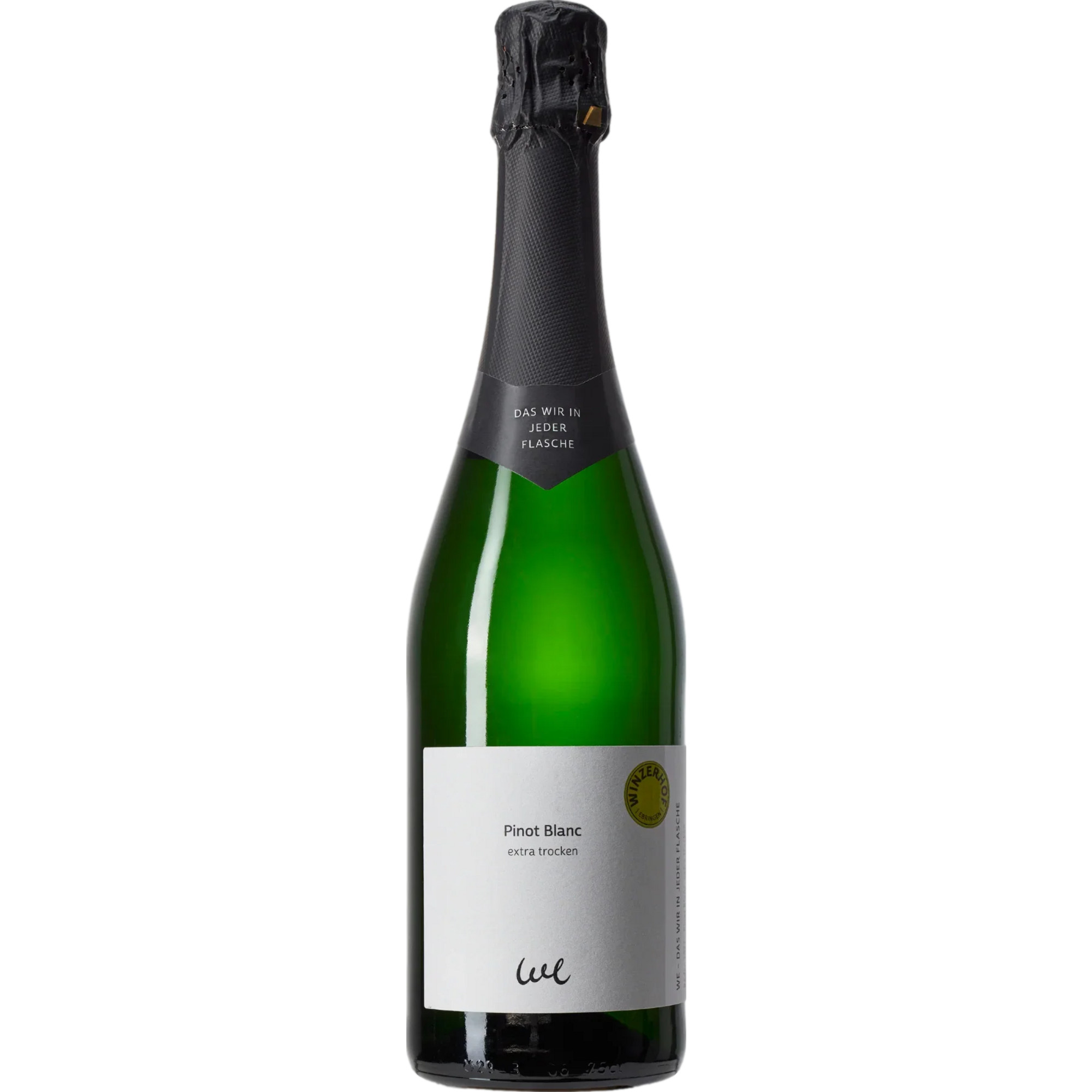 Winzerhof Ebringen Pinot Blanc Sekt, Extra Trocken, Baden, Baden, 2023, Schaumwein